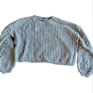 Moon and Madison Chunky Cropped Sweater